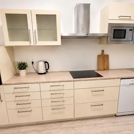 Apartment Helle In Zentraler Lage - 4 Zimmer, Boxspringbetten, Wifi, Kueche, Self Check-in